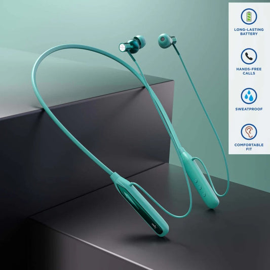 ZF Tech Wireless Bluetooth 5.0 Neckband – Heavy Bass Edition